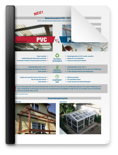 Materialvergleich PVC-PET